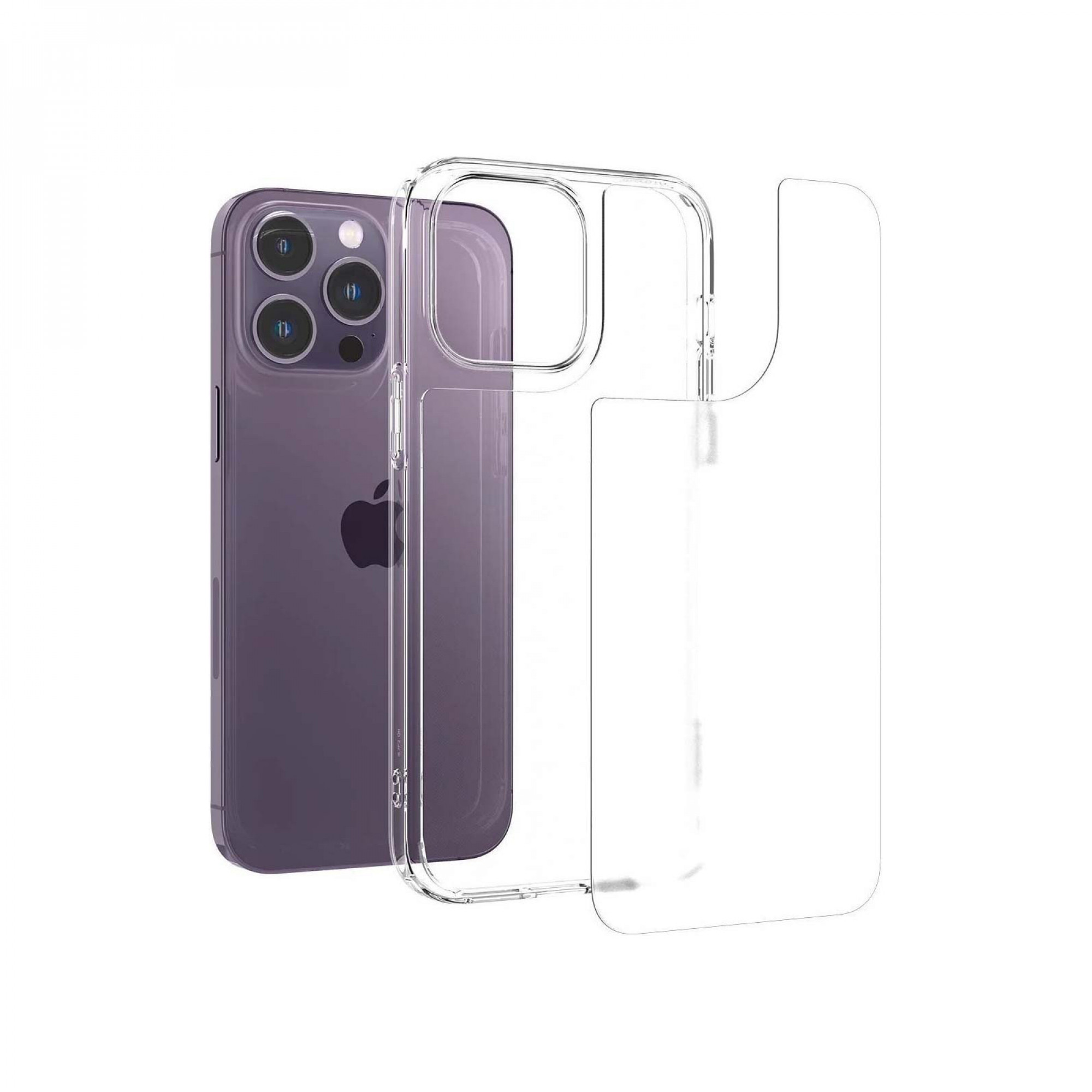 Чехол Spigen для iPhone 14 Pro, Quartz Hybrid, Matte Clear